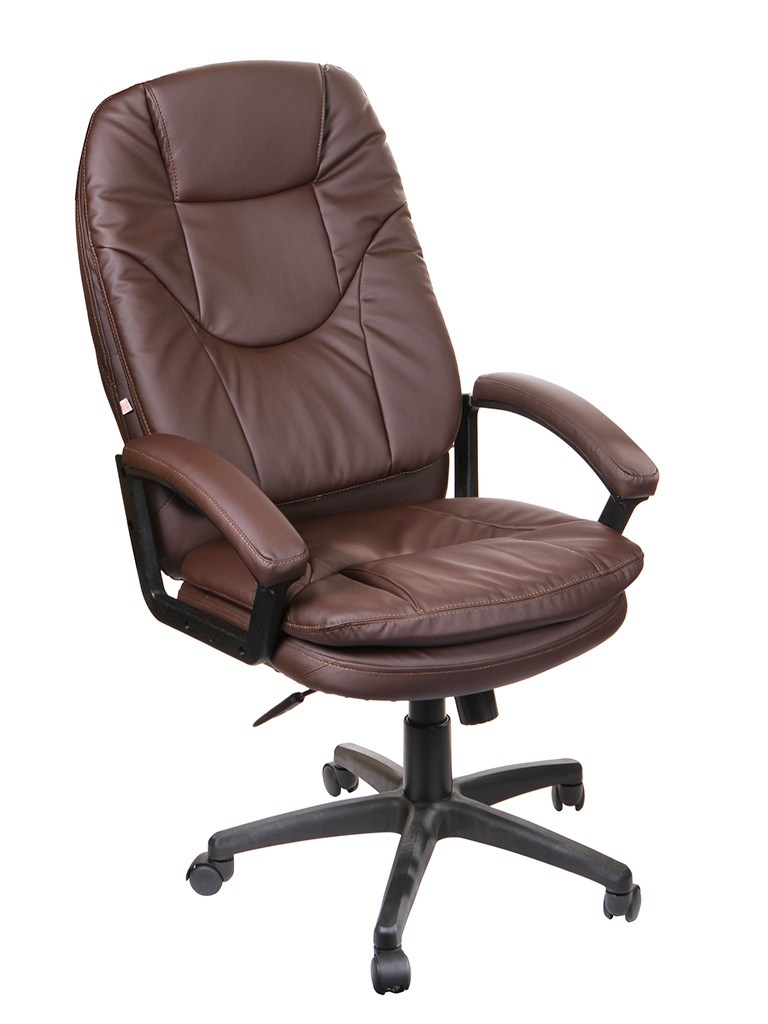 фото Компьютерное кресло tetchair comfort lt искусственная кожа brown 12176