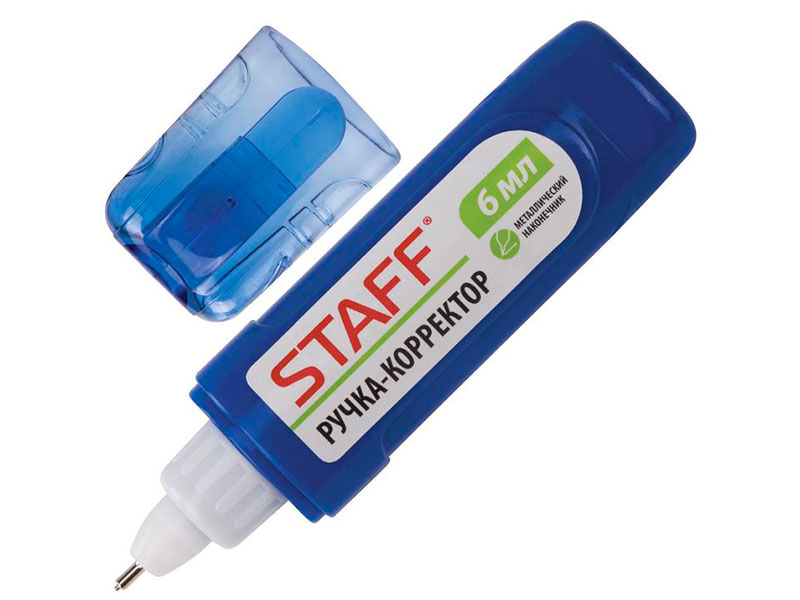 

Корректирующая ручка Staff 6ml 227569, 227569
