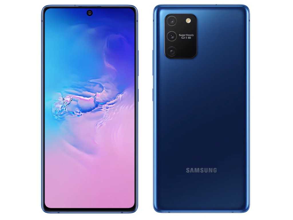 фото Сотовый телефон samsung sm-g770f galaxy s10 lite 6gb/128gb blue new выгодный набор + серт. 200р!!!