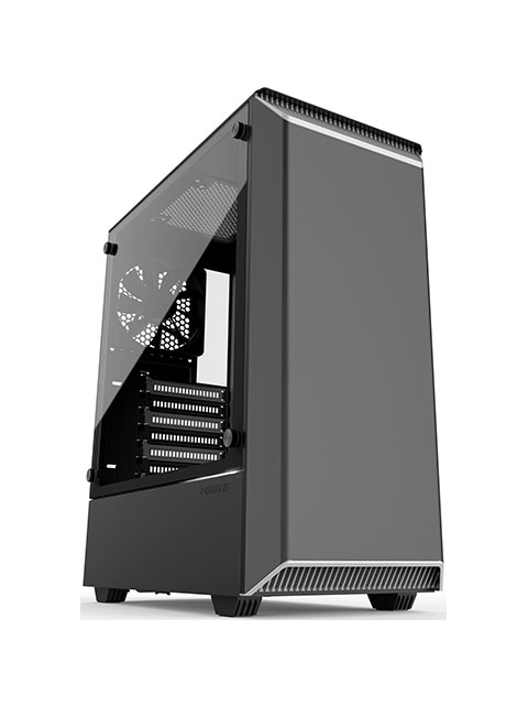 фото Корпус phanteks eclipse p300 tempered glass без бп black-white ph-ec300ptg_bw