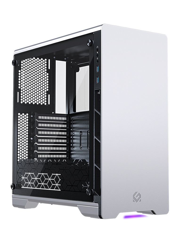 

Корпус Phanteks MetallicGear Neo Tempered Glass без БП Silver V2 MG-NE510_SR02, MG-NE510_SR02