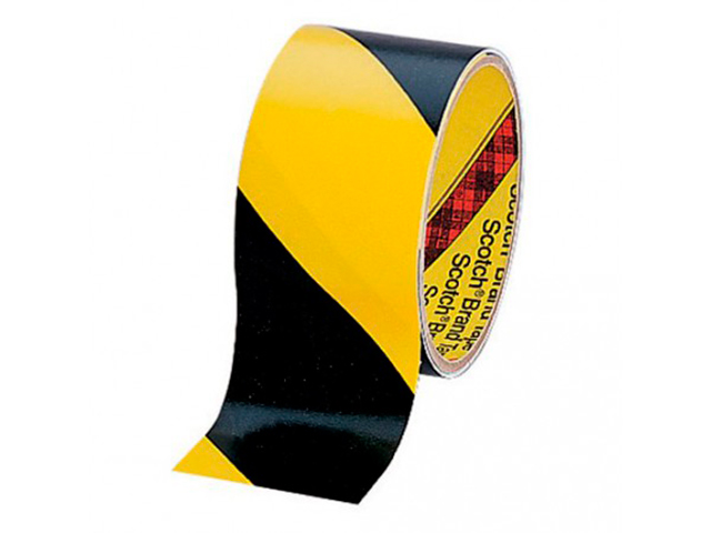 

Клейкая лента 3M 5702 50mm x 33m Black-Yellow 7000017005, 5702 7000017005