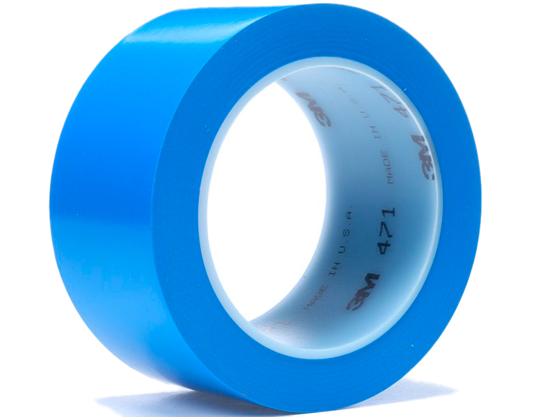 

Клейкая лента 3M 471 50mm x 33m Blue 4100016349, 471 4100016349