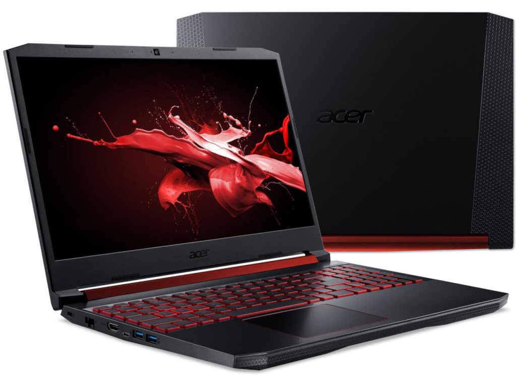 фото Ноутбук acer nitro 5 an515-54-56mh black nh.q5ber.02g (intel core i5-9300h 2.4 ghz/8192mb/1024gb ssd/nvidia geforce gtx 1660ti 6144mb/wi-fi/bluetooth/cam/15.6/1920x1080/windows 10 home 64-bit)