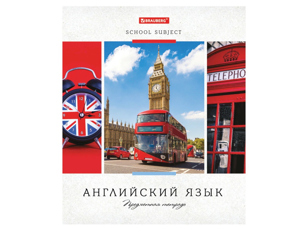 

Тетрадь предметная Brauberg Ученье свет Английский язык 48 листов 403527, 403527