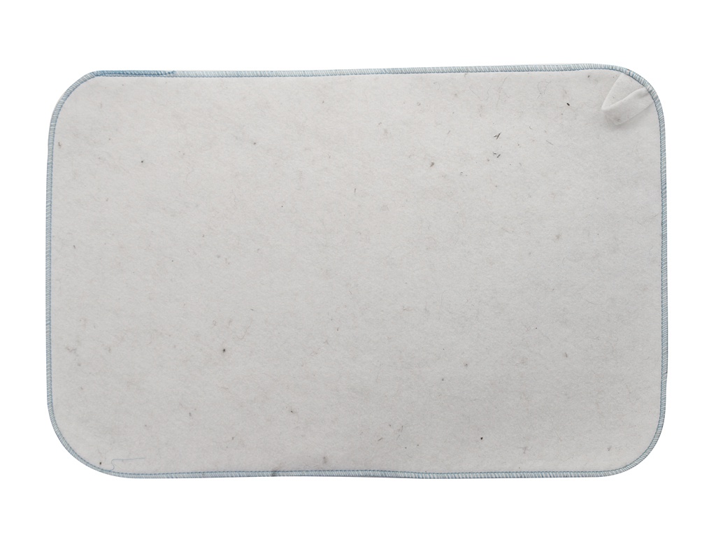 фото Коврик для бани жар-банька xl 40x60cm white-color piping