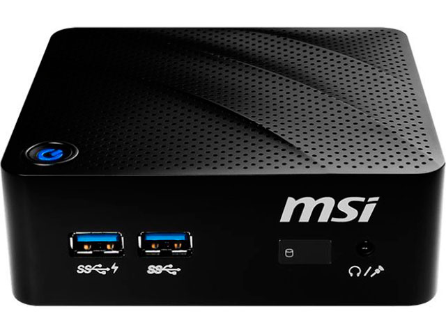 фото Настольный компьютер msi cubi n 8gl-038ru black 9s6-b17111-038 (intel celeron n4000 1.1ghz/4096mb/500gb ssd/intel uhd graphics 600/wi-fi/bluetooth/windows 10)