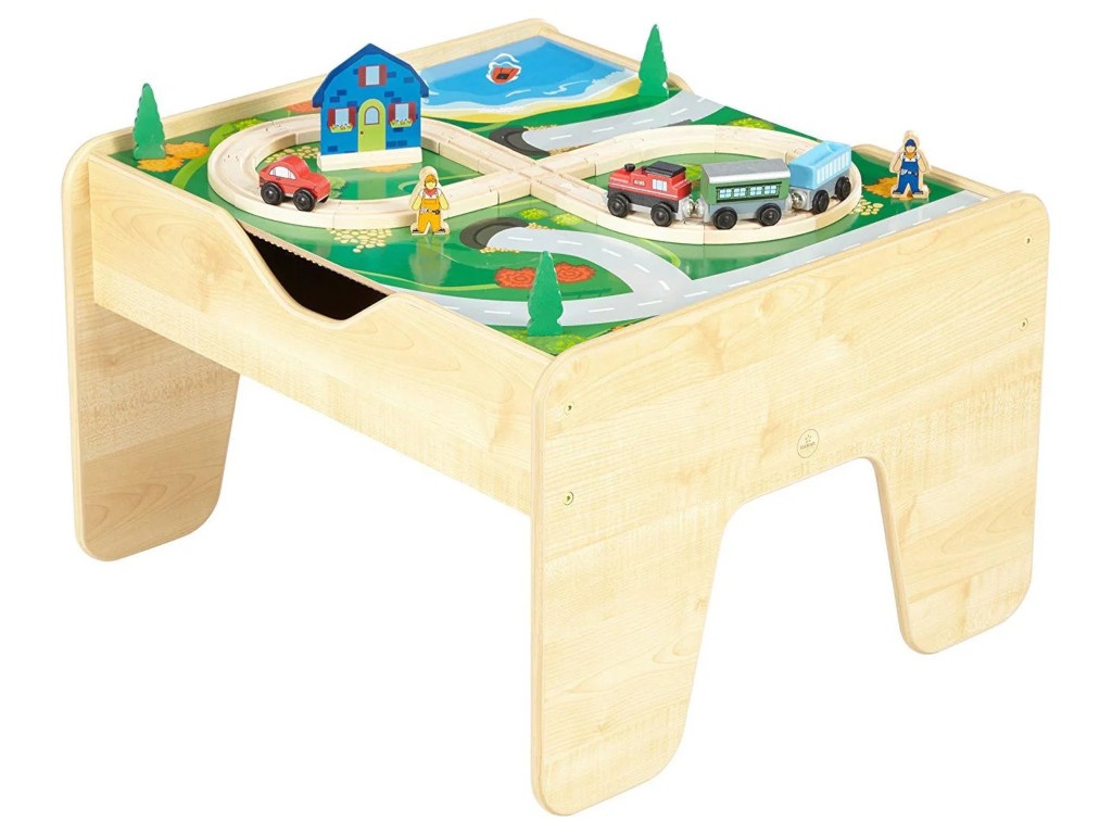 фото Игровой стол sandstol для деревянной железной дороги жд1