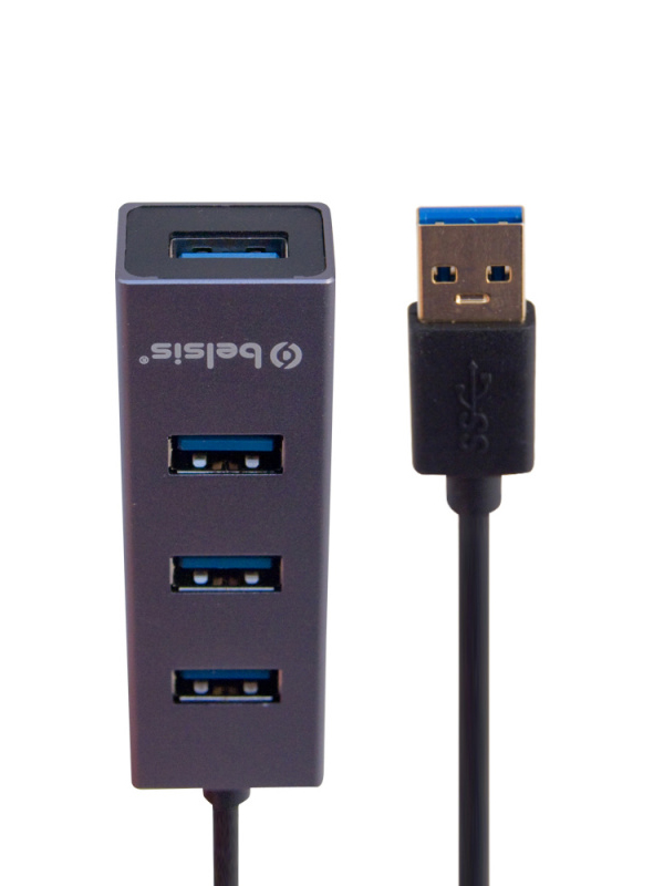 фото Аксессуар belsis usb 3.0 - usb 3.0 0.15m black bw8908