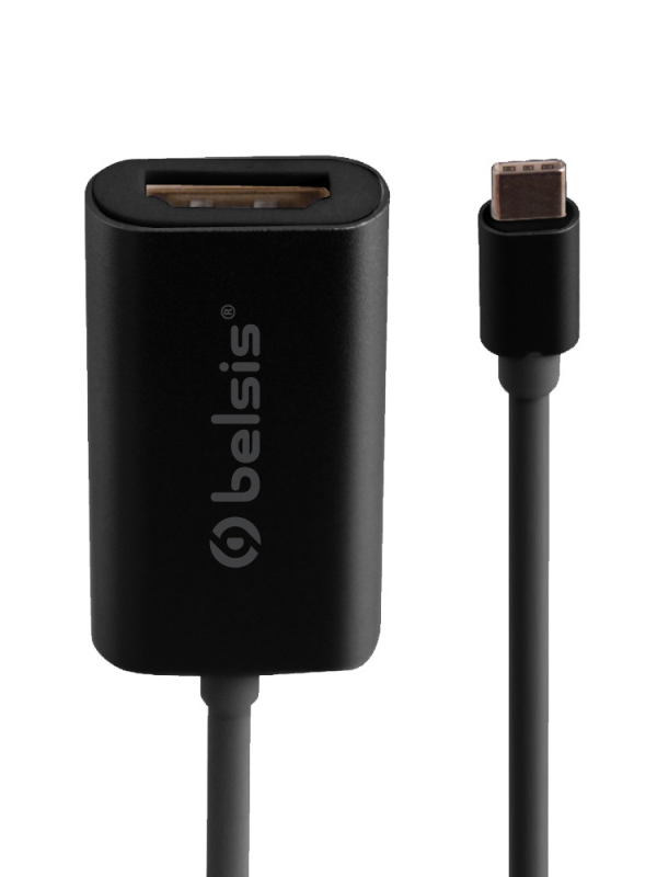 фото Аксессуар belsis usb 3.1 type c - hdmi 0.2m black bw8911