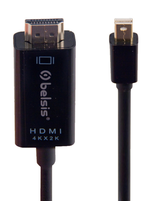 Аксессуар Belsis Display Port - HDMI 1.8m Black BW8803 аксессуар belsis hdmi v2 0 3m black bw1428