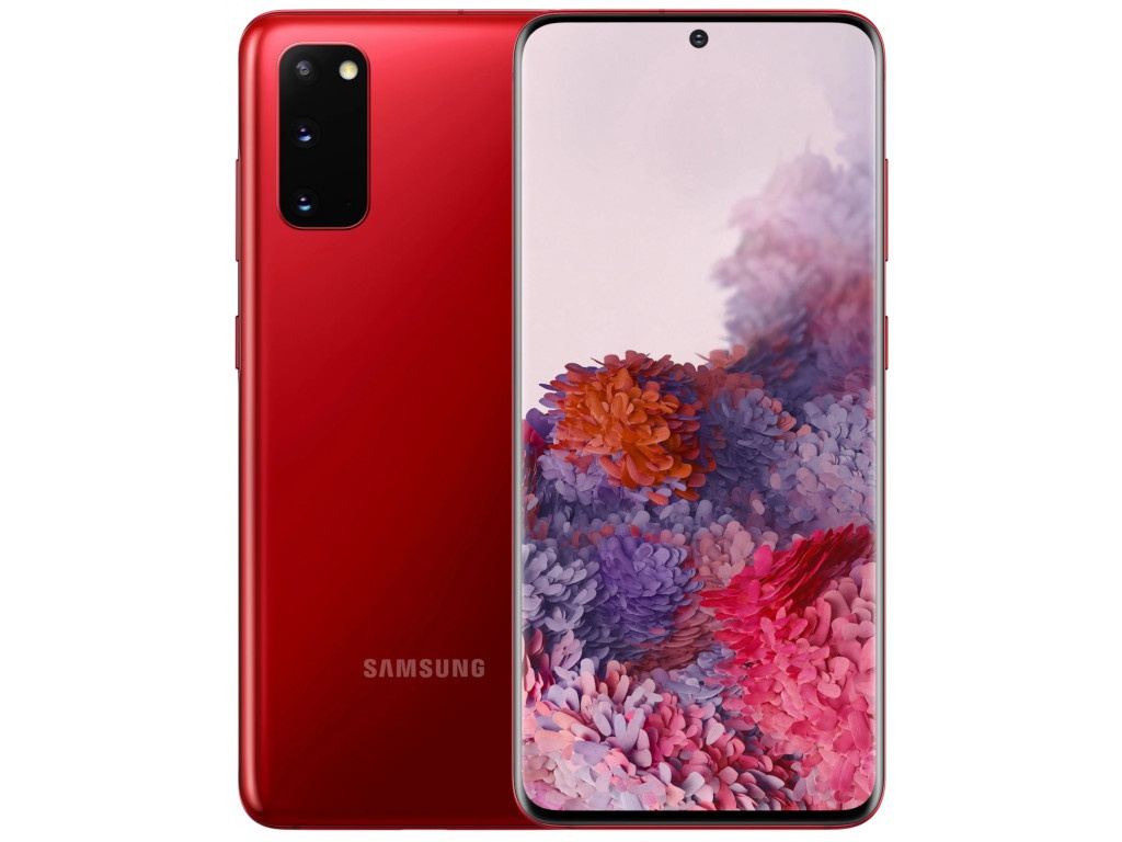 фото Сотовый телефон samsung sm-g980f s20 8gb/128gb red выгодный набор + серт. 200р!!!