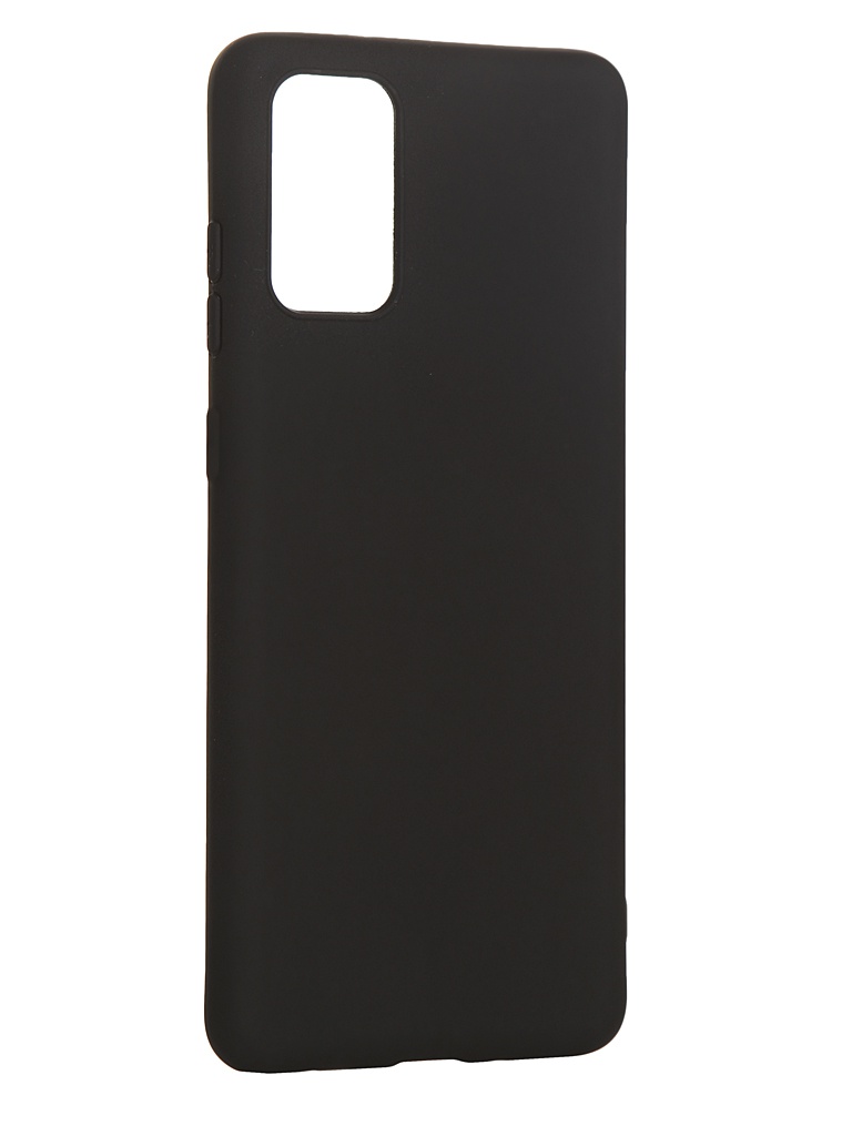 фото Чехол brosco для samsung galaxy s20 plus tpu black matte ss-s20p-colourful-black