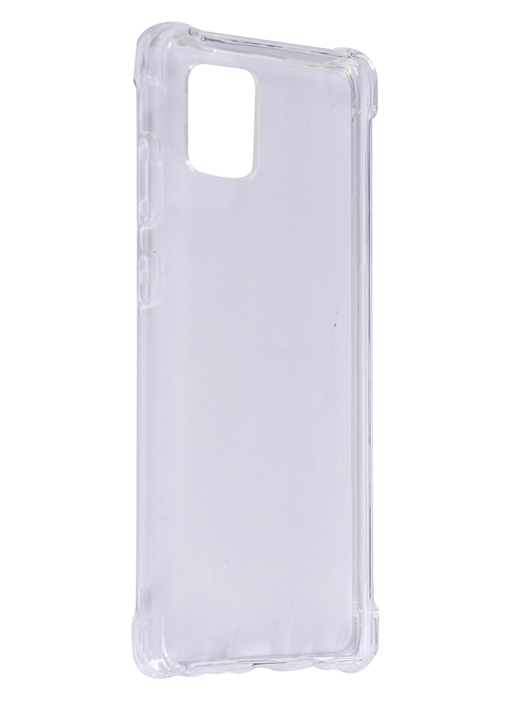 фото Чехол brosco для samsung galaxy note 10 lite tpu transparent ss-n10l-hard-tpu-transparent