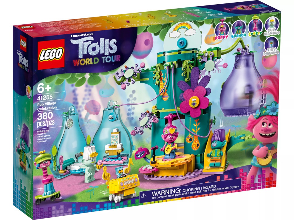 

Конструктор Lego Trolls Праздник в Поп-сити 380 дет. 41255, Праздник в Поп-сити