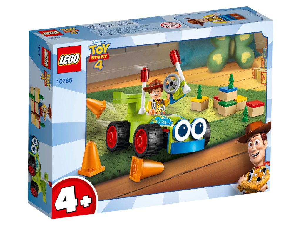 

Конструктор Lego Juniors История игрушек-4 Вуди на машине 69 дет. 10766, Вуди на машине