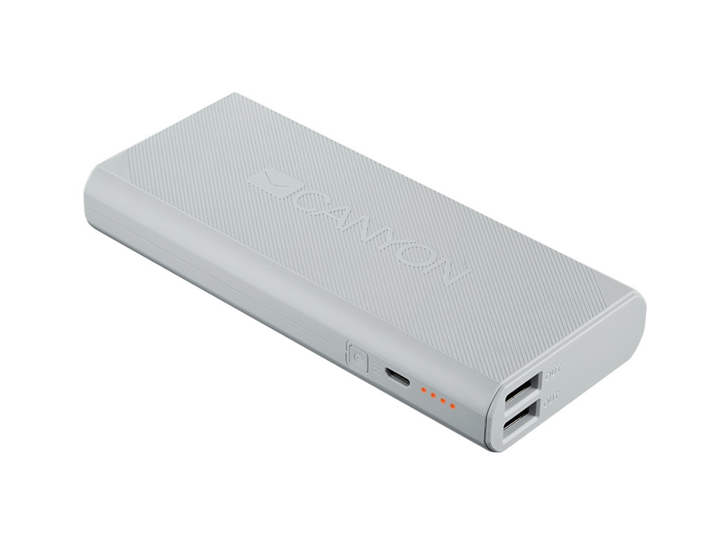 

Внешний аккумулятор Canyon Power Bank 13000mAh White CNE-CPBF130W / H2CNECPBF130W, H2CNECPBF130W