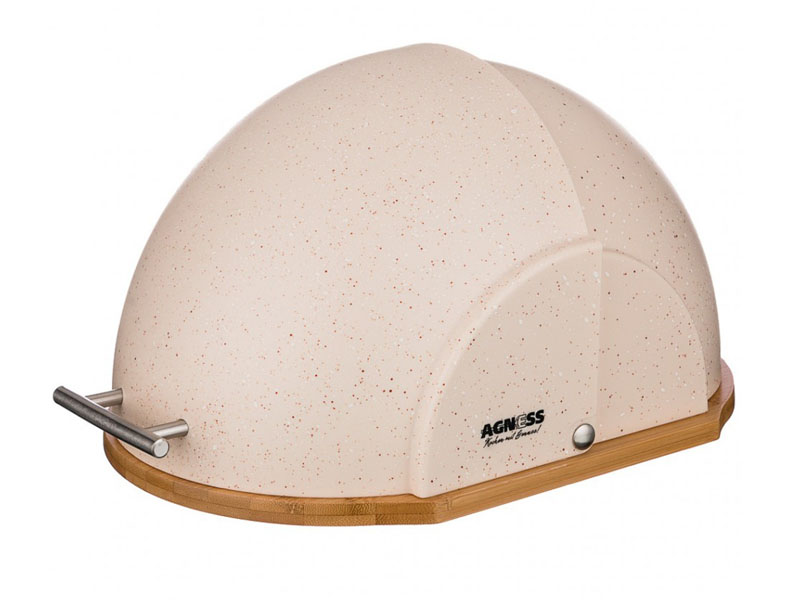 

Хлебница Agness 938-052 Biege Marble, 938-052