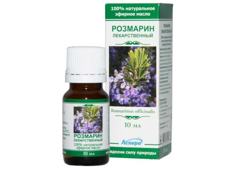 

Масло эфирное Аспера Розмарин 10ml ПК2301А044, Розмарин