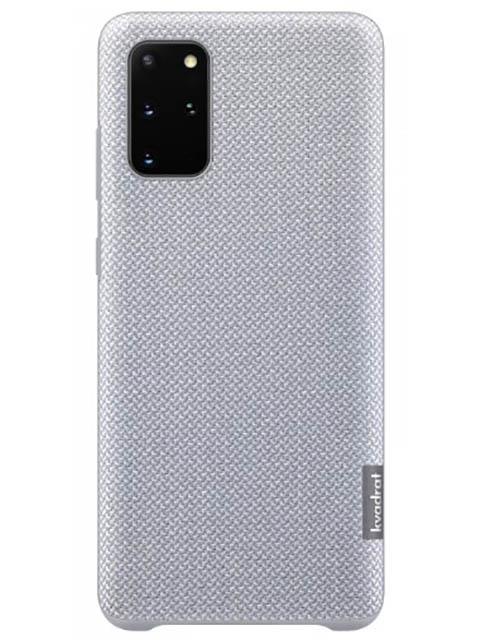 фото Чехол для samsung galaxy s20+ kvadrat cover grey ef-xg985fjegru