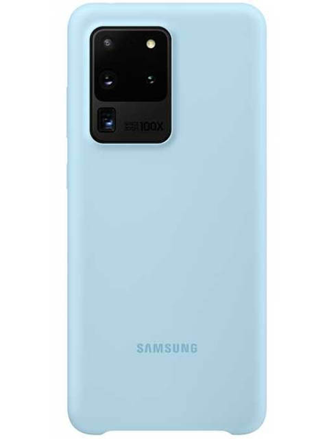 

Чехол для Samsung Galaxy S20 Ultra Silicone Cover Sky Blue EF-PG988TLEGRU, Samsung Galaxy S20 Ultra