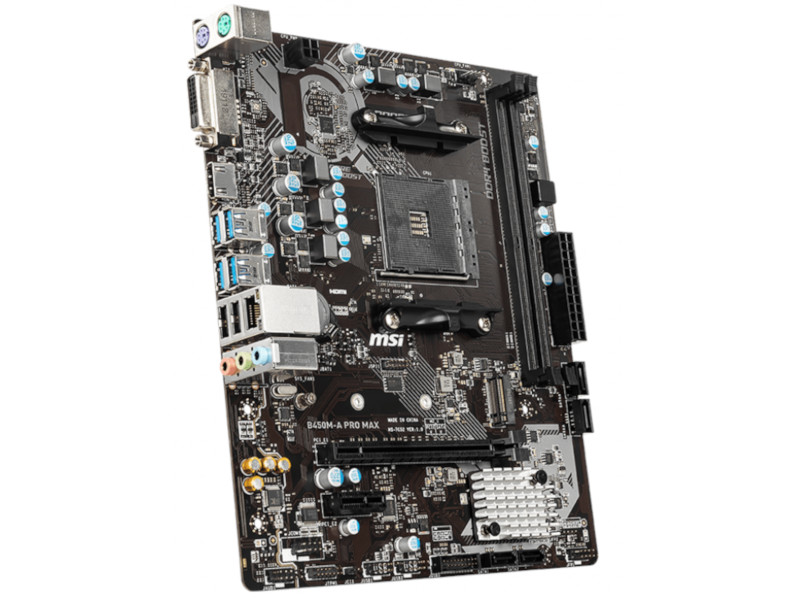 

Материнская плата MSI B450M-A PRO MAX Выгодный набор + серт. 200Р!!!