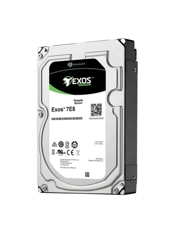 Жесткий диск Seagate Exos 7E8 4Tb ST4000NM000A жесткий диск seagate exos x16 14тб st14000nm001g
