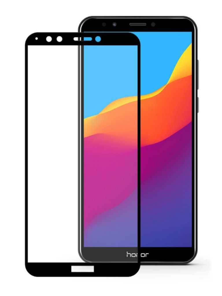 

Защитный экран Red Line для Honor 7S 2020 Full Screen 3D Tempered Glass Full Glue Black УТ000020157, Honor 7S 2020
