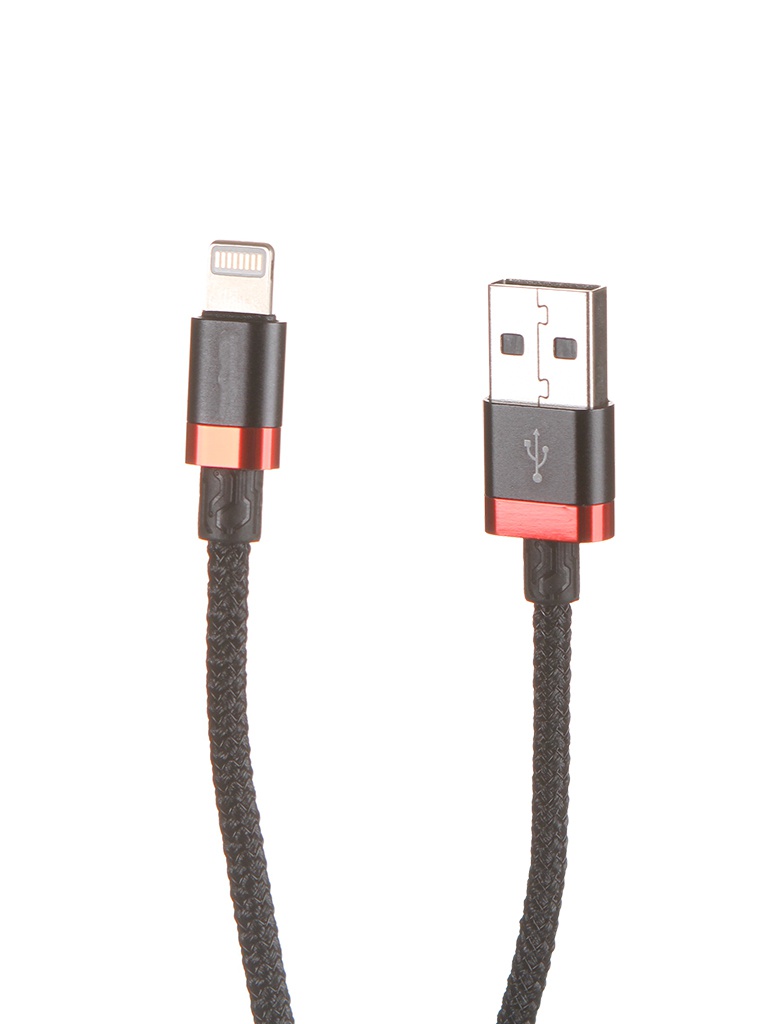 

Аксессуар Baseus Golden Belt USB - Lightning 1.5m Black-Red CALGB-A19, CALGB-A19