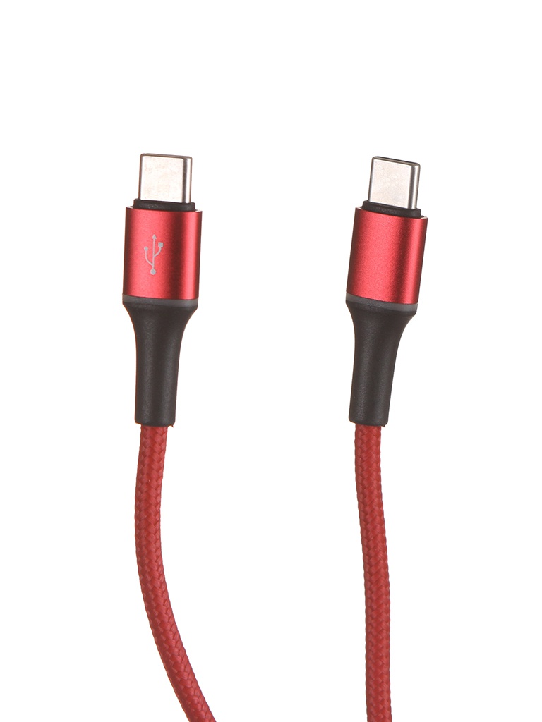 

Аксессуар Baseus Halo Type-C - Type-C PD2.0 60W 2m Red CATGH-K09, CATGH-K09