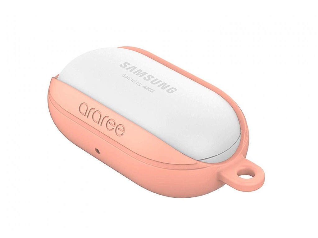 фото Чехол araree для galaxy buds bean silicone light pink gp-r170kdfpbrb