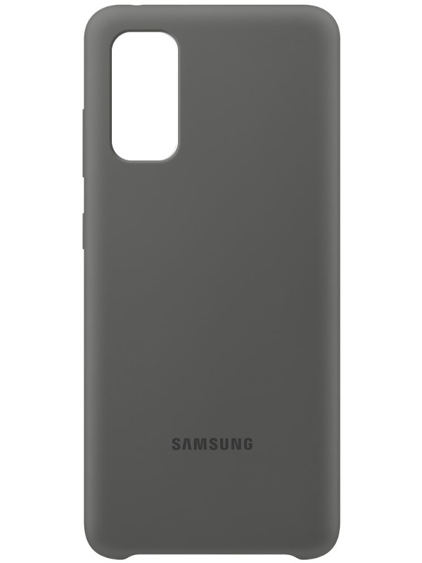 фото Чехол для samsung g980 galaxy s20 silicone cover grey ef-pg980tjegru