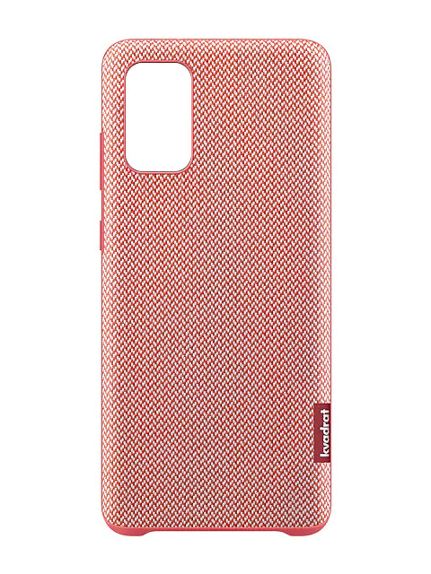 фото Чехол для samsung g985galaxy s20 plus kvadrat cover red ef-xg985fregru