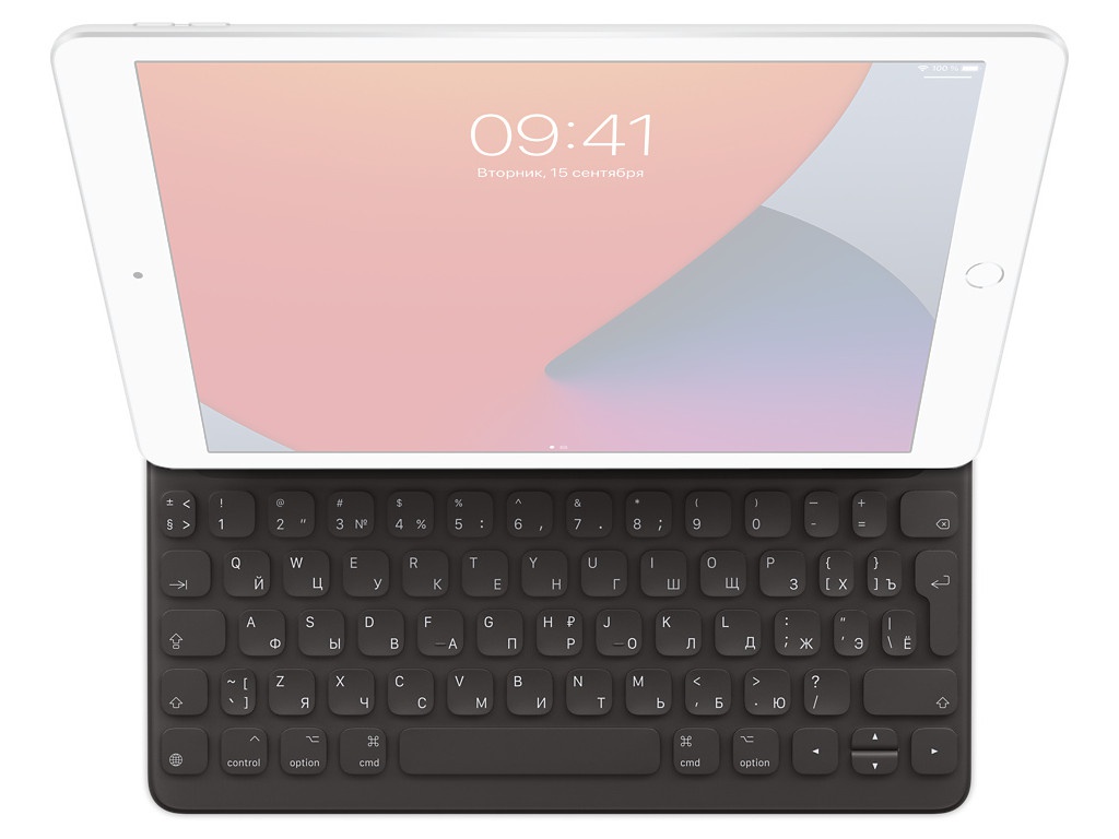 фото Чехол-клавиатура для apple ipad / ipad air (2020) smart keyboard mx3l2rs/a