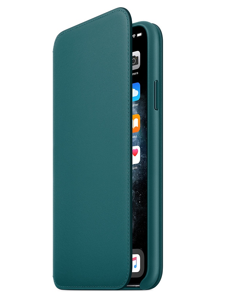 Zakazat.ru: Чехол для APPLE iPhone 11 Pro Max Leather Folio Peacock MY1Q2ZM/A