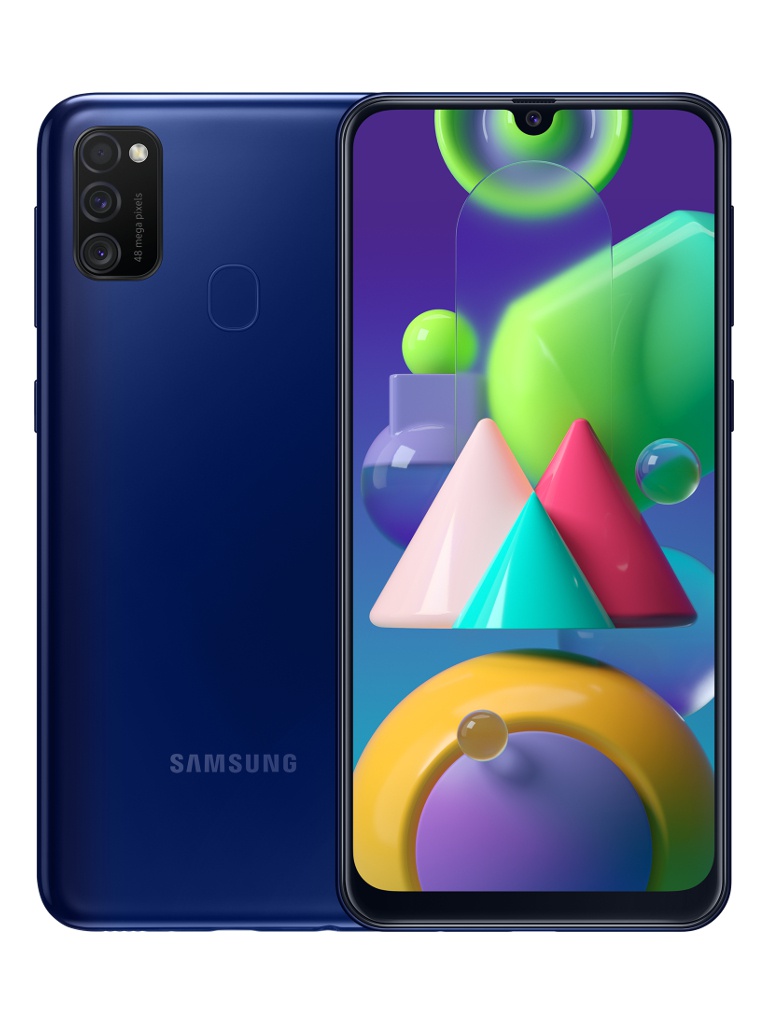 фото Сотовый телефон samsung galaxy m21 blue