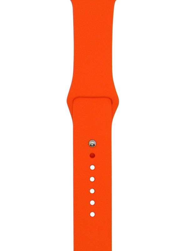 фото Аксессуар ремешок eva silicone для apple watch 38/40mm orange ava001or