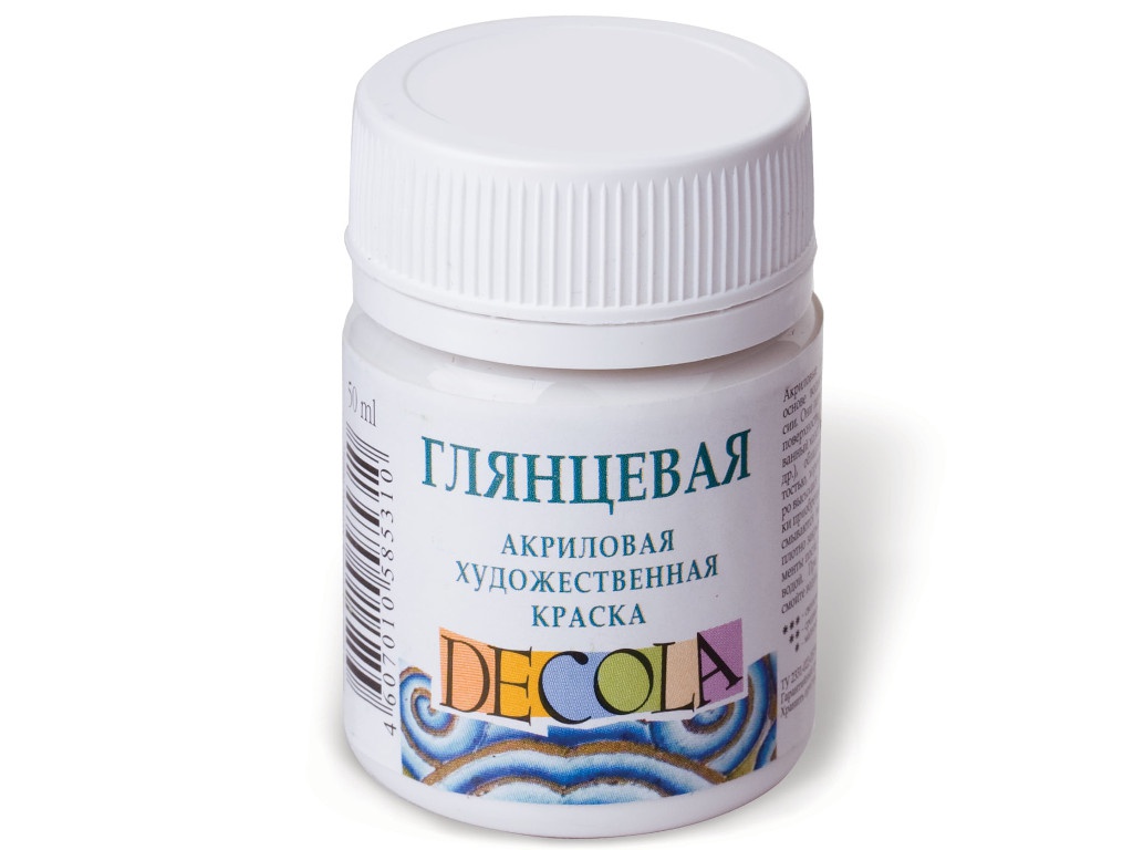 

Краска акриловая Невская Палитра Декола 50ml Titanium 2928101/2928104, 2928104