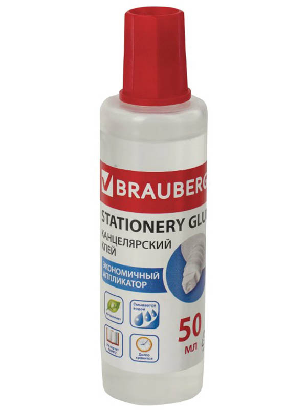 

Клей Brauberg силикатный 50ml 221020, 221020