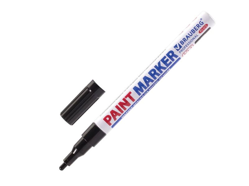 

Маркер Brauberg Professional Plus Paint Marker 2mm Black 151439, 151439