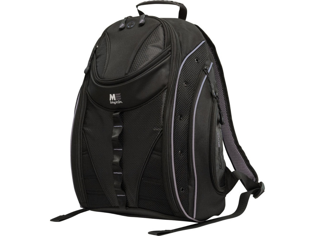 

Рюкзак MobilEdge Express Backpack 2.0 Black-Silver Trim MEBPE22, MEBPE22