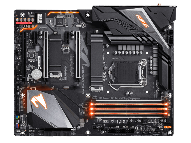 фото Материнская плата gigabyte z390 aorus pro wifi выгодный набор + серт. 200р!!!