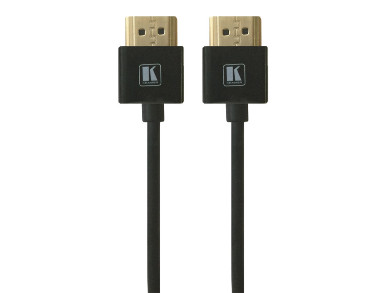 

Аксессуар Kramer Electronics Ultra–Slim Flexible High–Speed HDMI-HDMI 30cm C-HM/HM/PICO/BK-1, C-HM/HM/PICO/BK-1