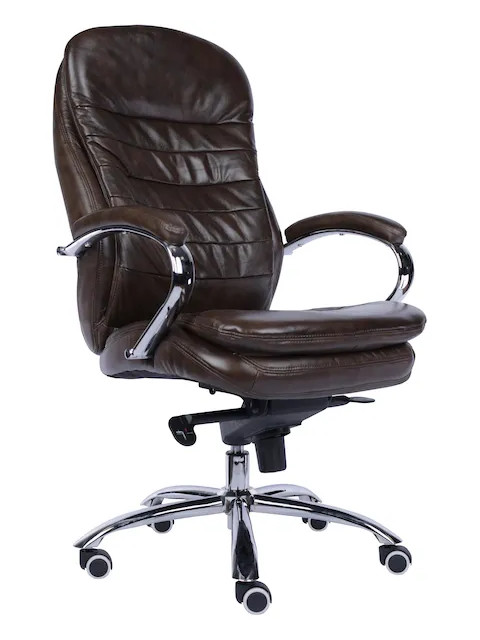 фото Компьютерное кресло everprof valencia m кожа brown