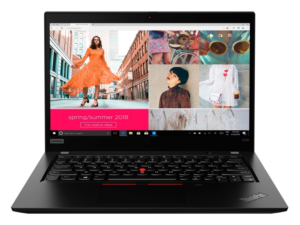

Ноутбук Lenovo ThinkPad X390 Black 20Q0000MRT (Intel Core i5-8265U 1.6 GHz/16384Mb/256Gb SSD/Intel HD Graphics/Wi-Fi/Bluetooth/Cam/13.3/1920x1080/Windows 10 Pro 64-bit), ThinkPad X390