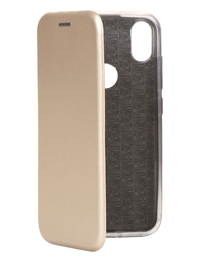 

Чехол для BQ BQ-5730L Magic C экокожа + Silicone Gold, BQ-5730L Magic C
