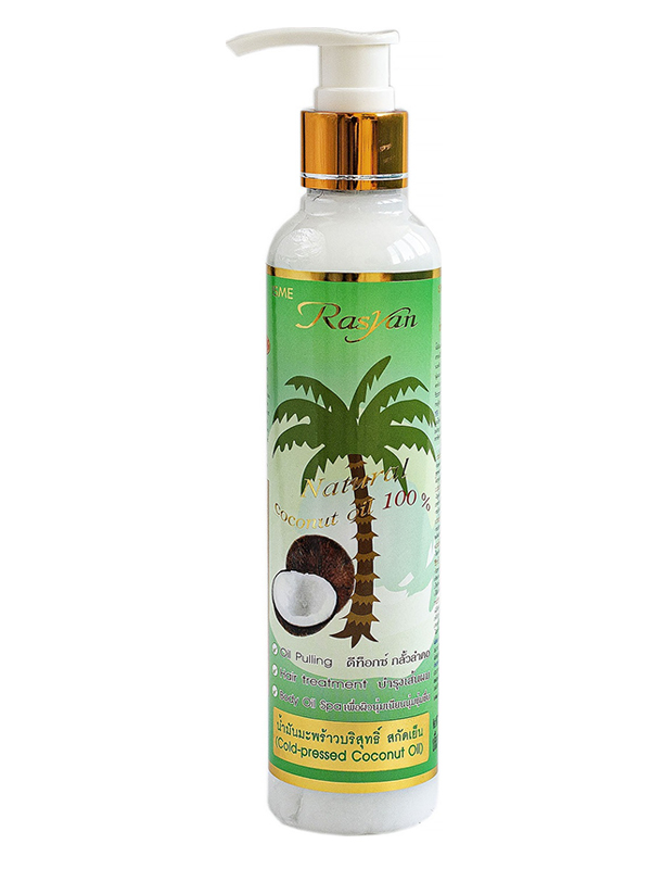 фото Масло кокосовое rasyan extra virgin coconut oil 100% 200ml 1172