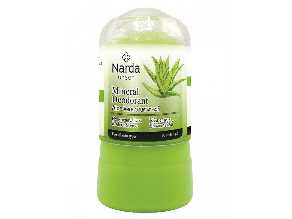 фото Дезодорант narda mineral deodorant aloe vera 80г 60112