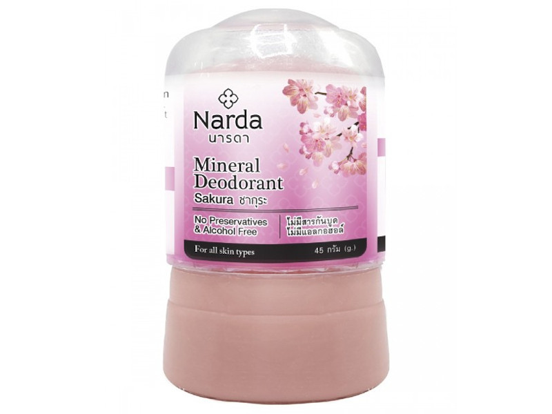 

Дезодорант Narda Mineral Deodorant Sakura 45г 60150, 60150