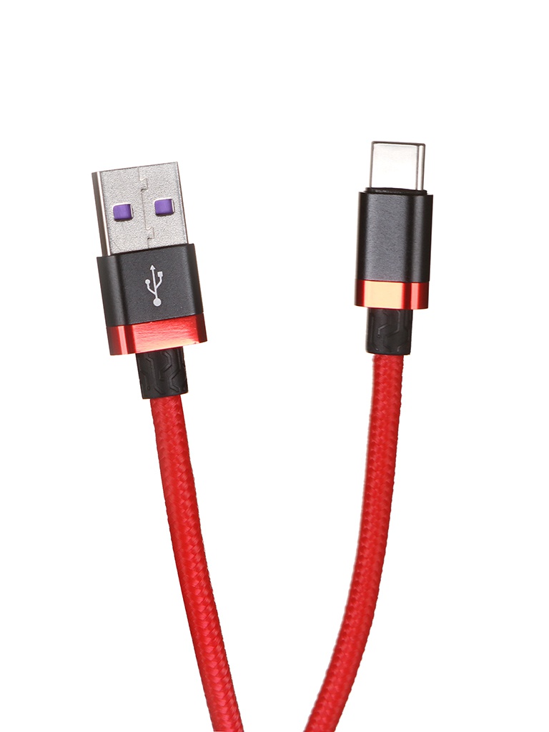 

Аксессуар Baseus HW Flash Charge Cable USB - Type-C 40W 2m Red CATZH-B09, CATZH-B09